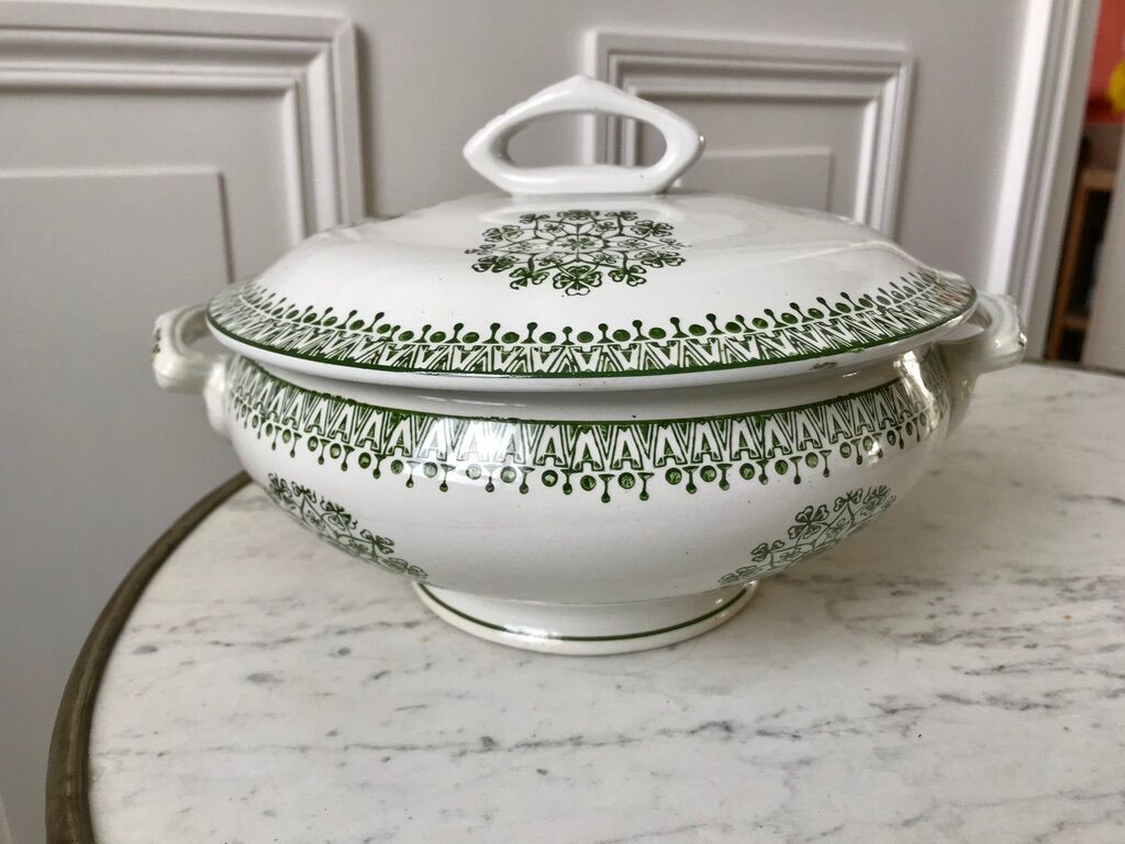 Terre de Fer St Amand tureen early twentieth century