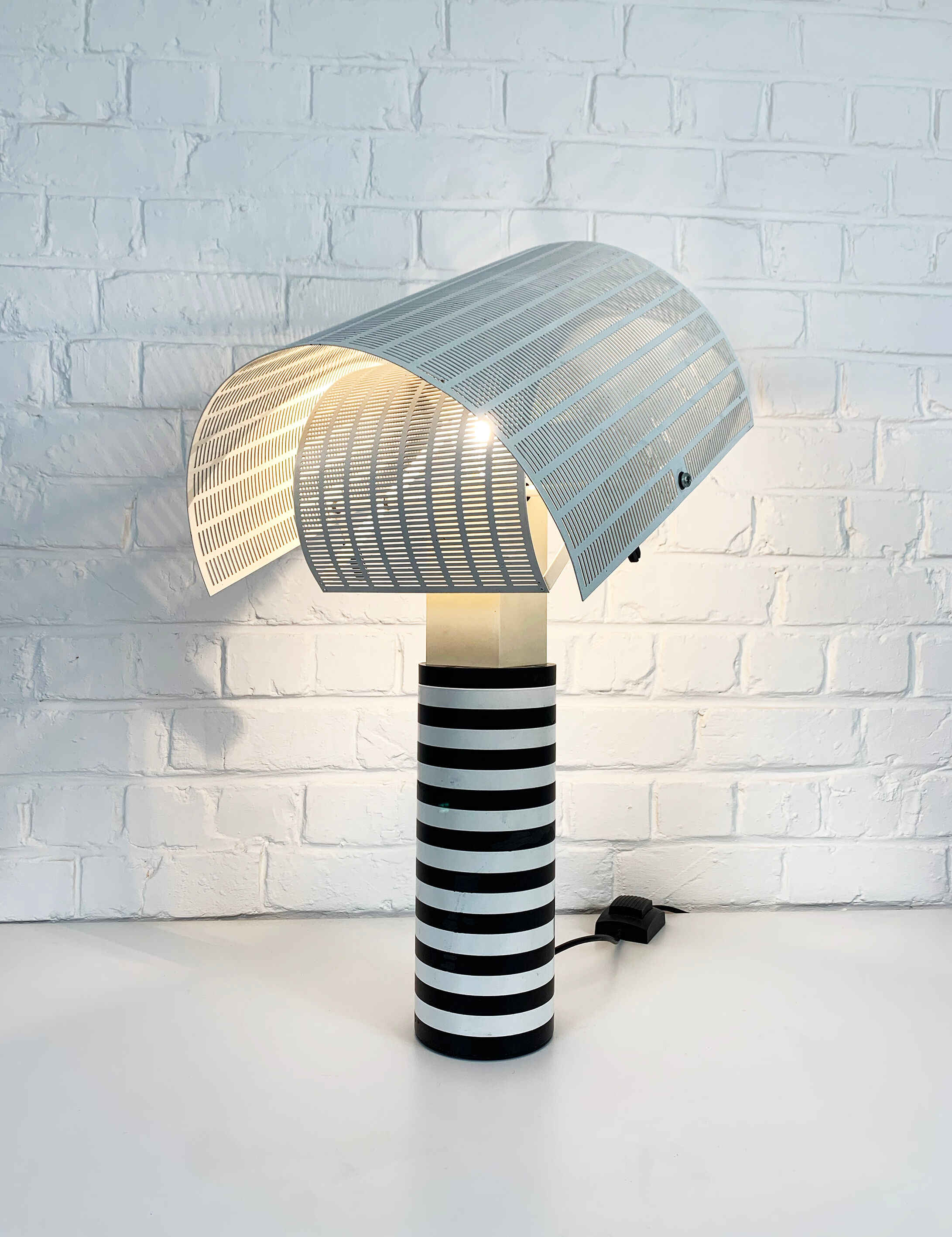 Table lamp Shogun Design Mario Botta for Artemide, 1980s