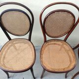 Set of 4 Thonet chairs nr 7 from 1865 ca