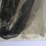 Bram VAN VELDE, Untitled, 1975. Original lithograph signed in pencil