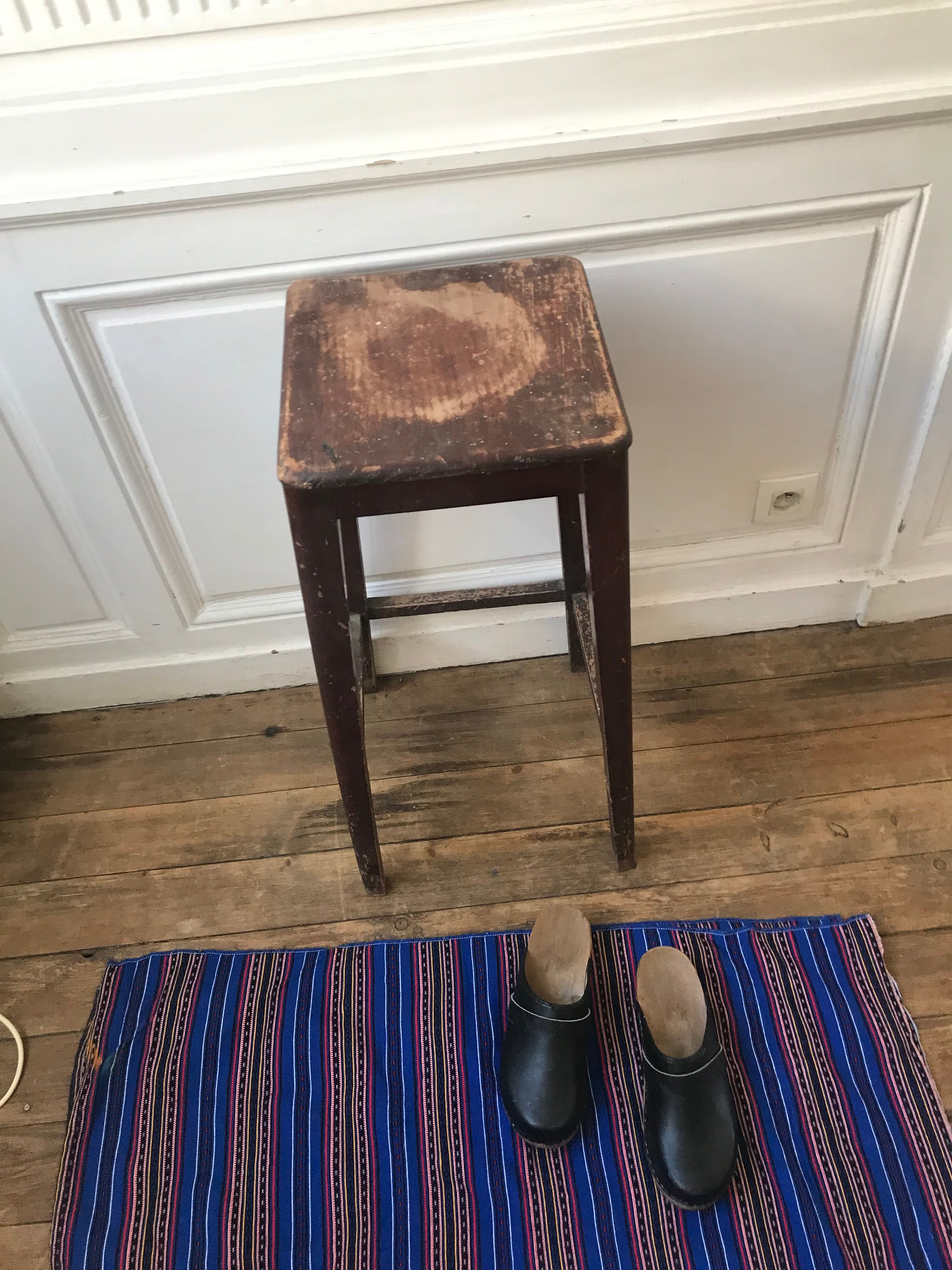 Rustic stool