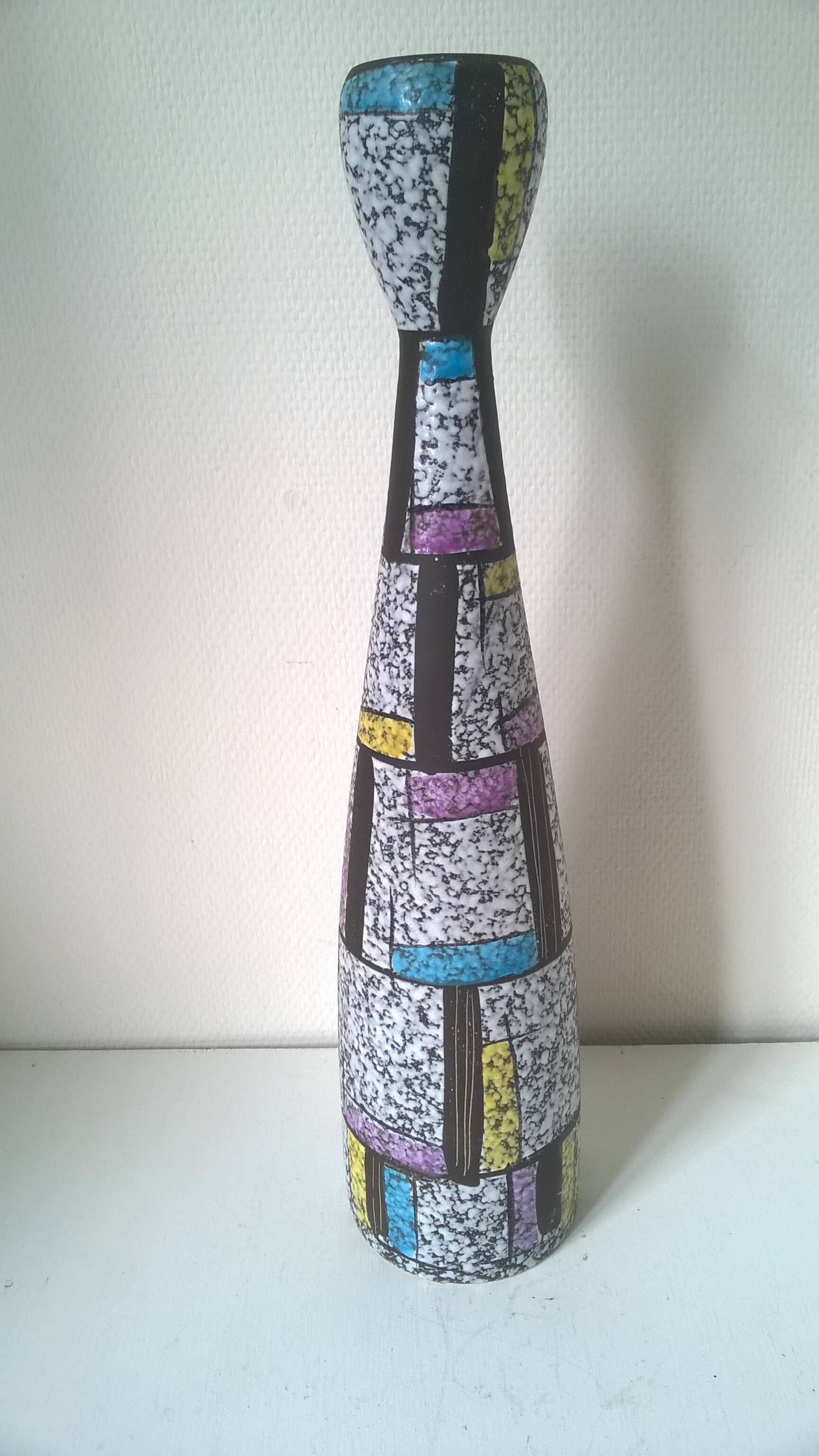 West Germany ceramic vase c.1960