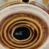 Enamelled ceramic lamp base