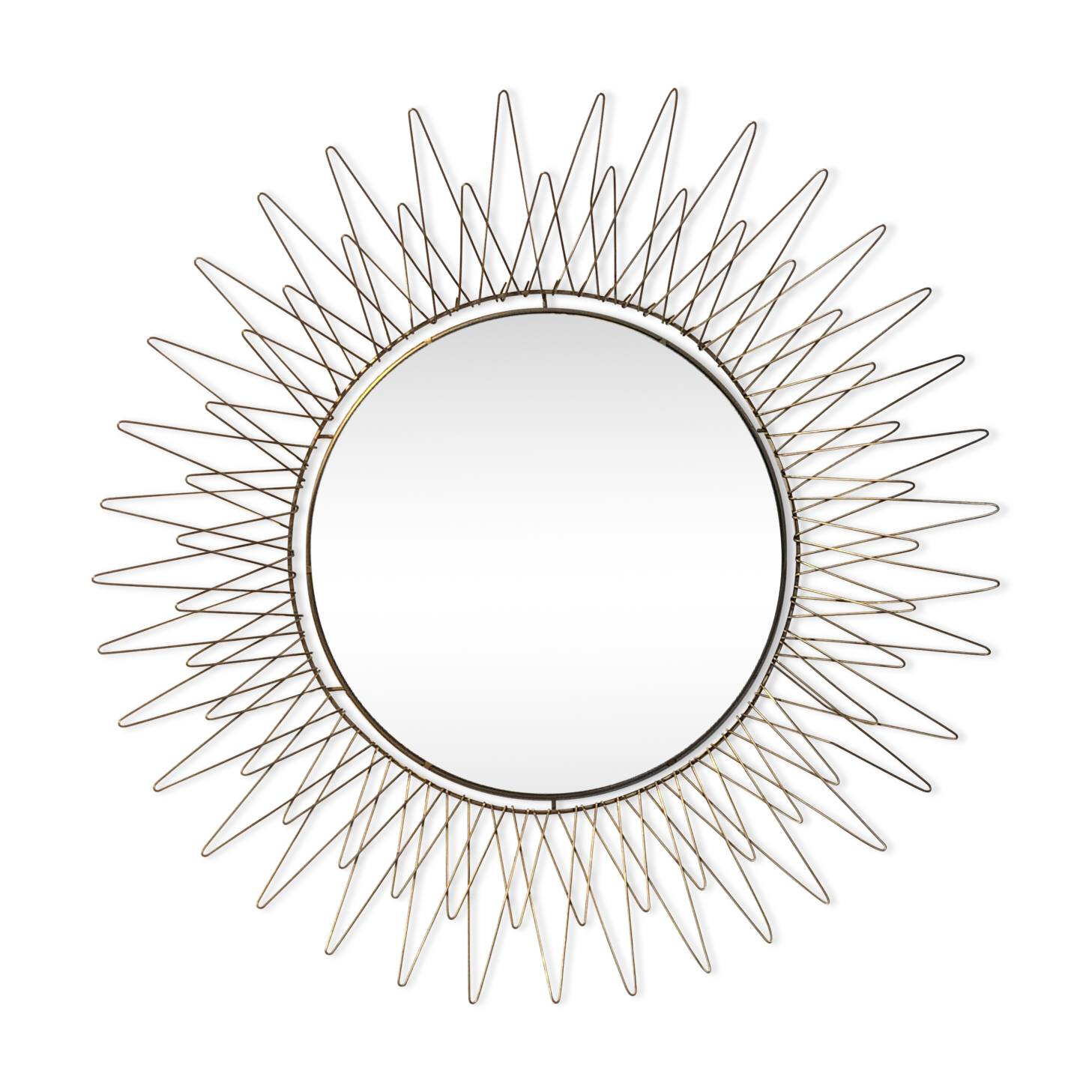 Vintage sun mirror