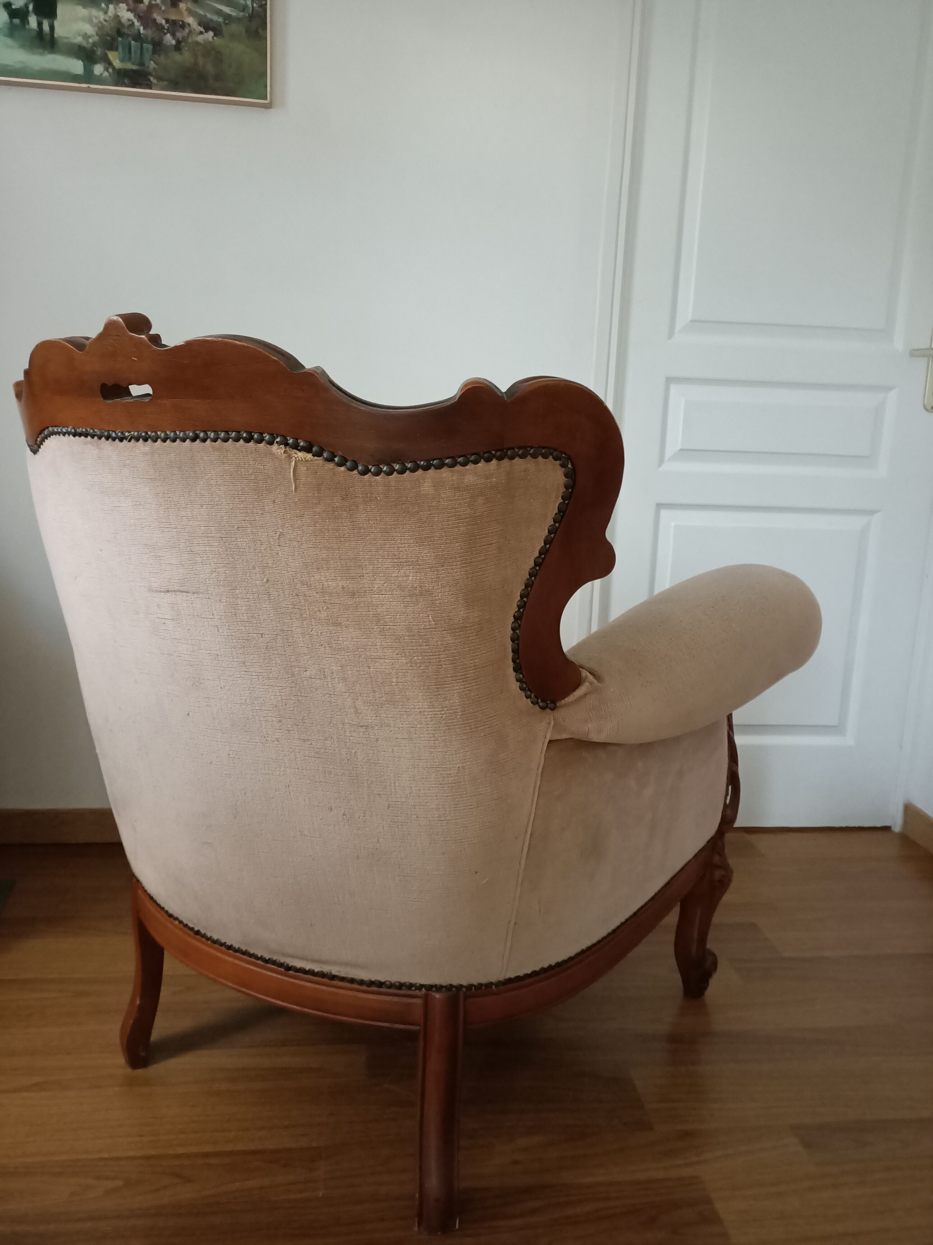 Chesterfield armchair