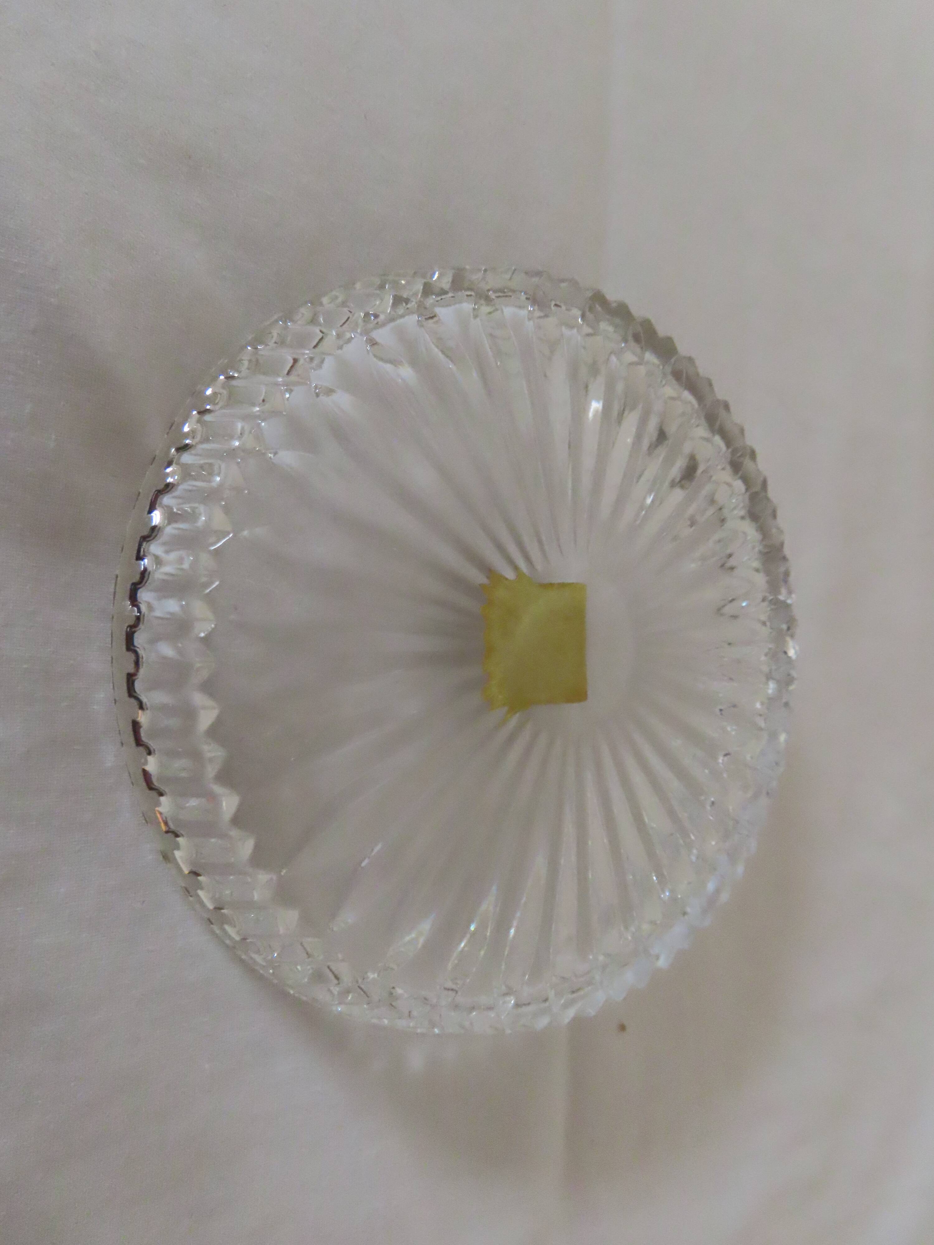 Anna Hütte crystal pocket emptier, ring sizer