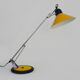 Aluminor yellow metal articulated lamp, 70s