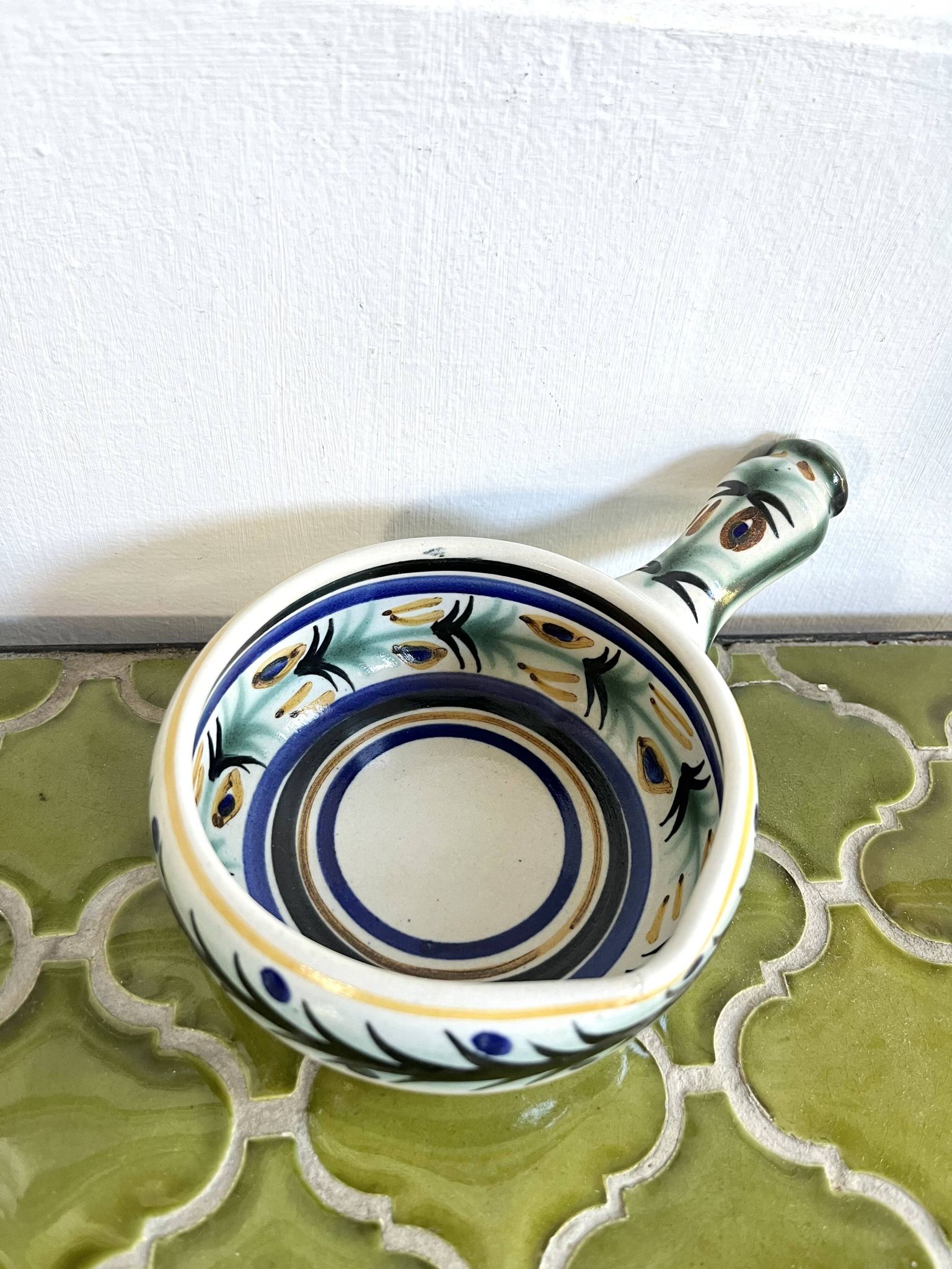 Poêlons Keraluc 2 coupelles céramique vintage 1970