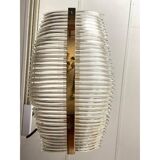 Contemporary luxury "triedro" sail chandelier