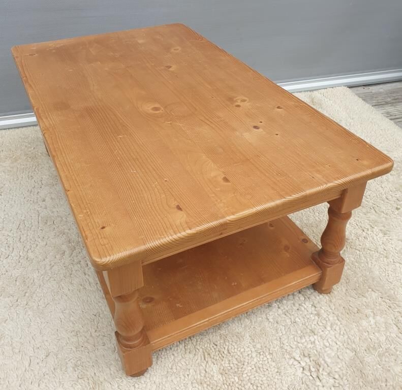 Coffee table Interior's Honey pine 2 trays