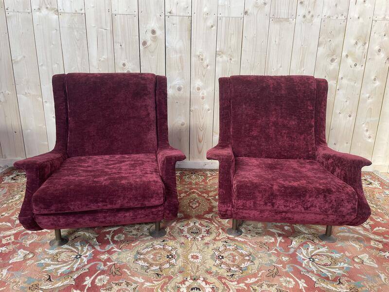 Paire de fauteuils 1960 arflex