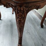 Pair of large Louis XV style Cannes armchairs
