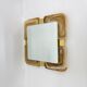 Mid-century Hillebrand lucite mirror, 1970s Germany