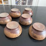 6 bols André Bodin La Borne