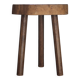 Tabouret vintage, tabouret bois , brutaliste, porte-plante, déco intérieur