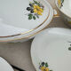 Set of porcelain dishes