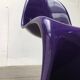 Mid-century Panton side chair set by Verner Panton for Herman Miller, 1960s.