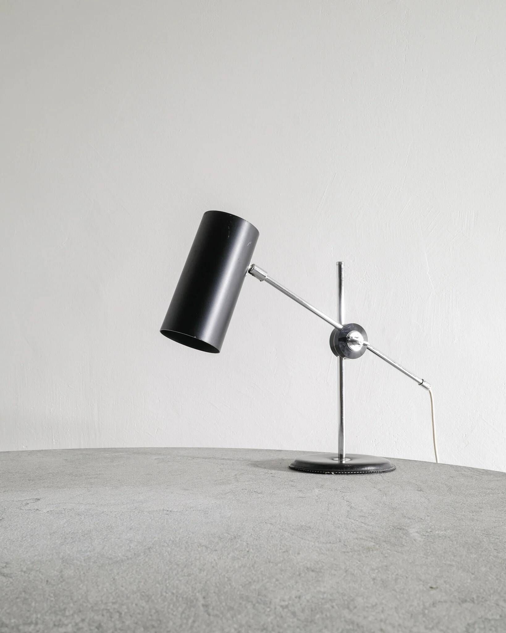Vintage Swedish Mid Century Anders Pehrson "781B" Desk Table Lamp, 1960s
