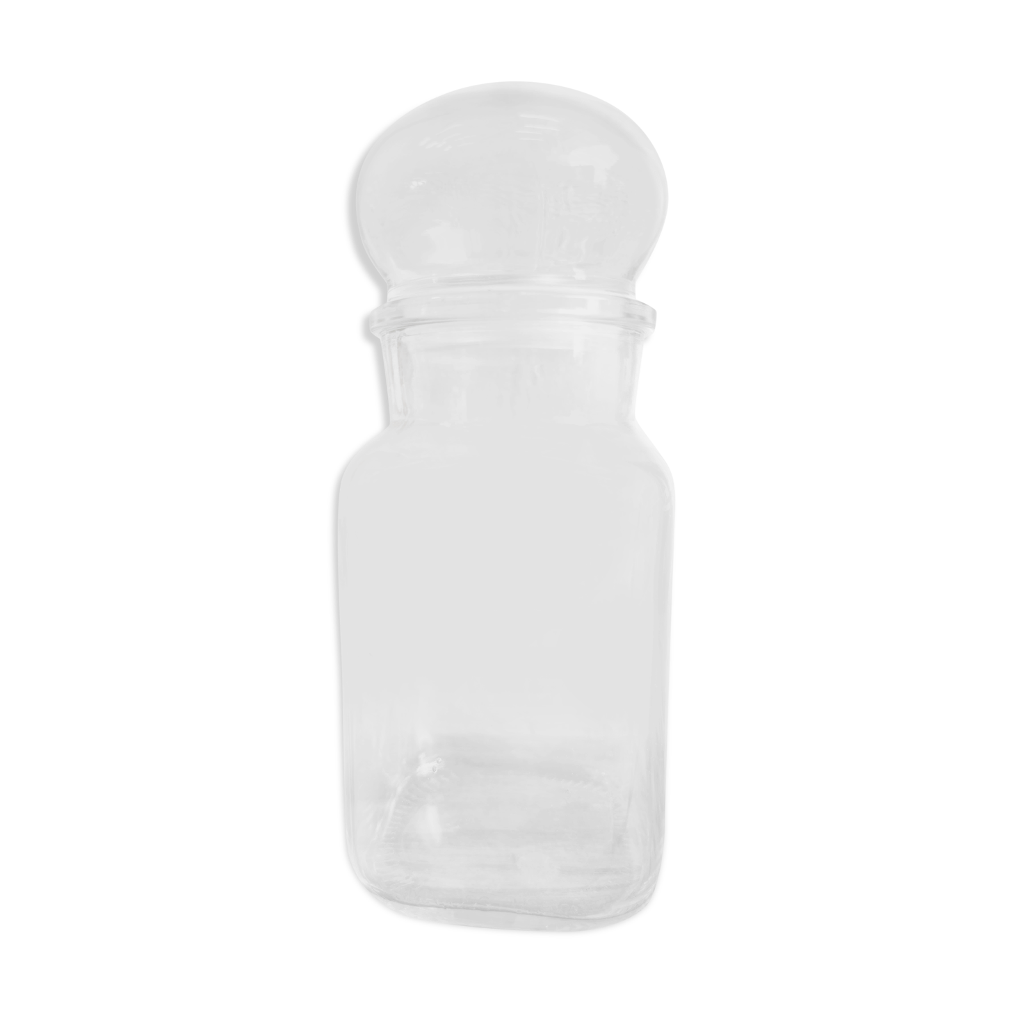 Transparent jar
