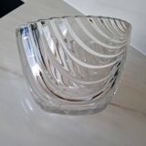 Crystal salad bowl