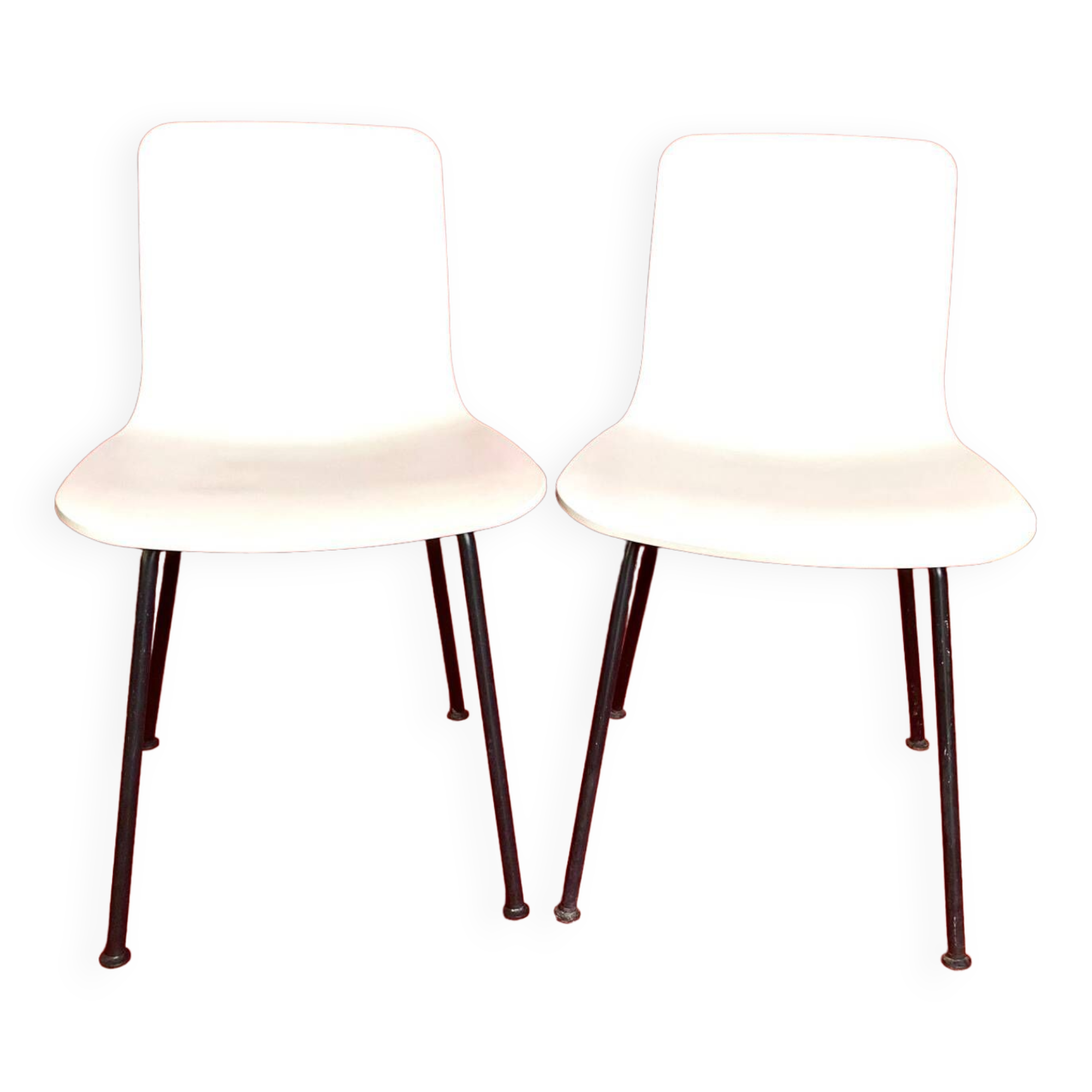 Pair of HAL TUBE chairs by Jasper Morrison