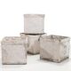 Square Willy Guhl planters for Eternit