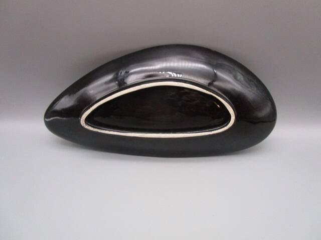 Vintage earthenware bowl in the shape of a mold