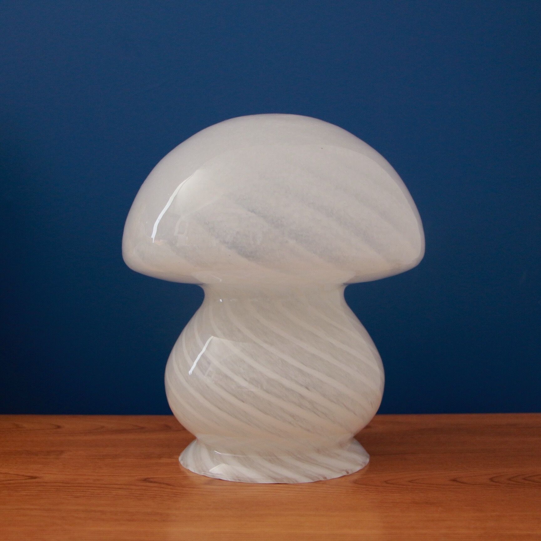 Murano glass mushroom lamp