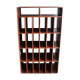 Casier de tri ancien en bois
