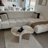 Table basse nuage travertin