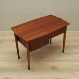 Table à couture en teck, design danois, années 1960, production : Danemark