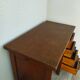 Oak desk, vintage