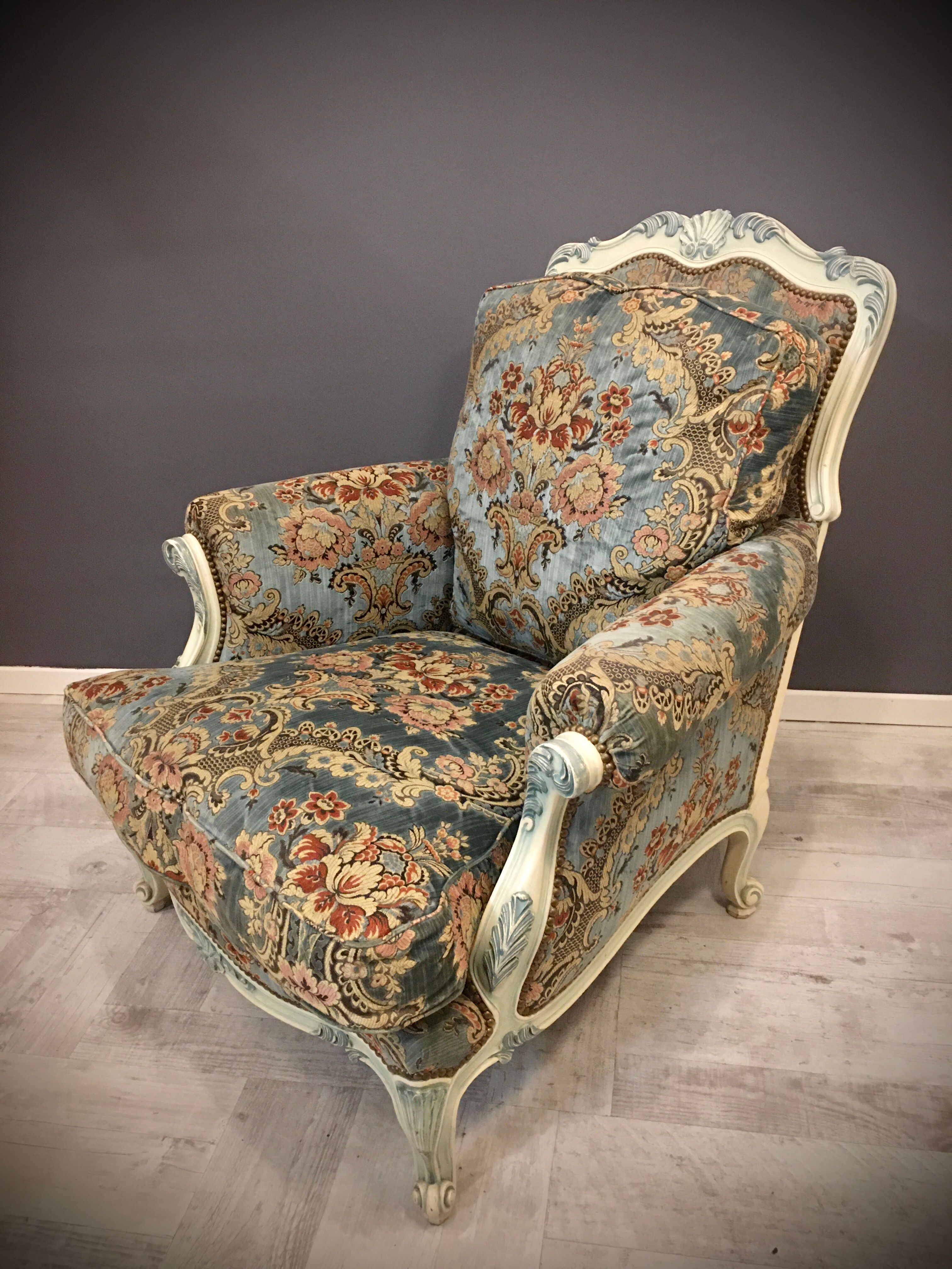 Baroque style armchair