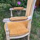 Ensemble Style Louis XVI - fauteuils, bergères et repose pieds
