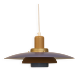 Vintage Danish Modern Design Lamp: Restored, Colourful Lighting