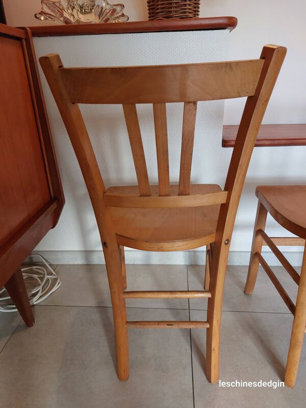 4 chaises bistrot Luterma