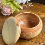 Sugar bowl, glazed stoneware sweet jar