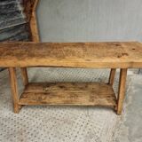 Old workbench side table washbasin furniture 54 x 170 cm
