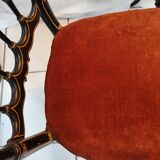 Pair of chairs Napoleon III model Opera