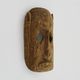 Old Dogon mask from Mali in wood. African mask from the 50s