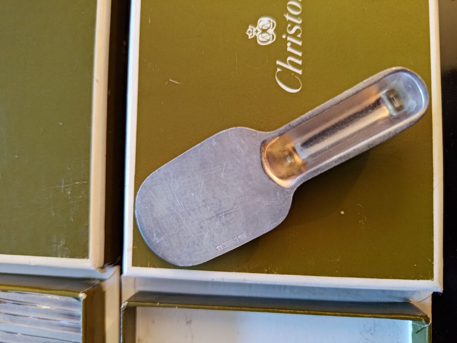 12 Christofle knife holders