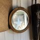 Miroir vintage en rotin