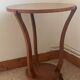Art Deco Wooden Pedestal Table – 1930s Art Deco Era – Elegant and Practical