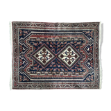 Carpet vintage Persian Afshar done hand 143 X 187 CM