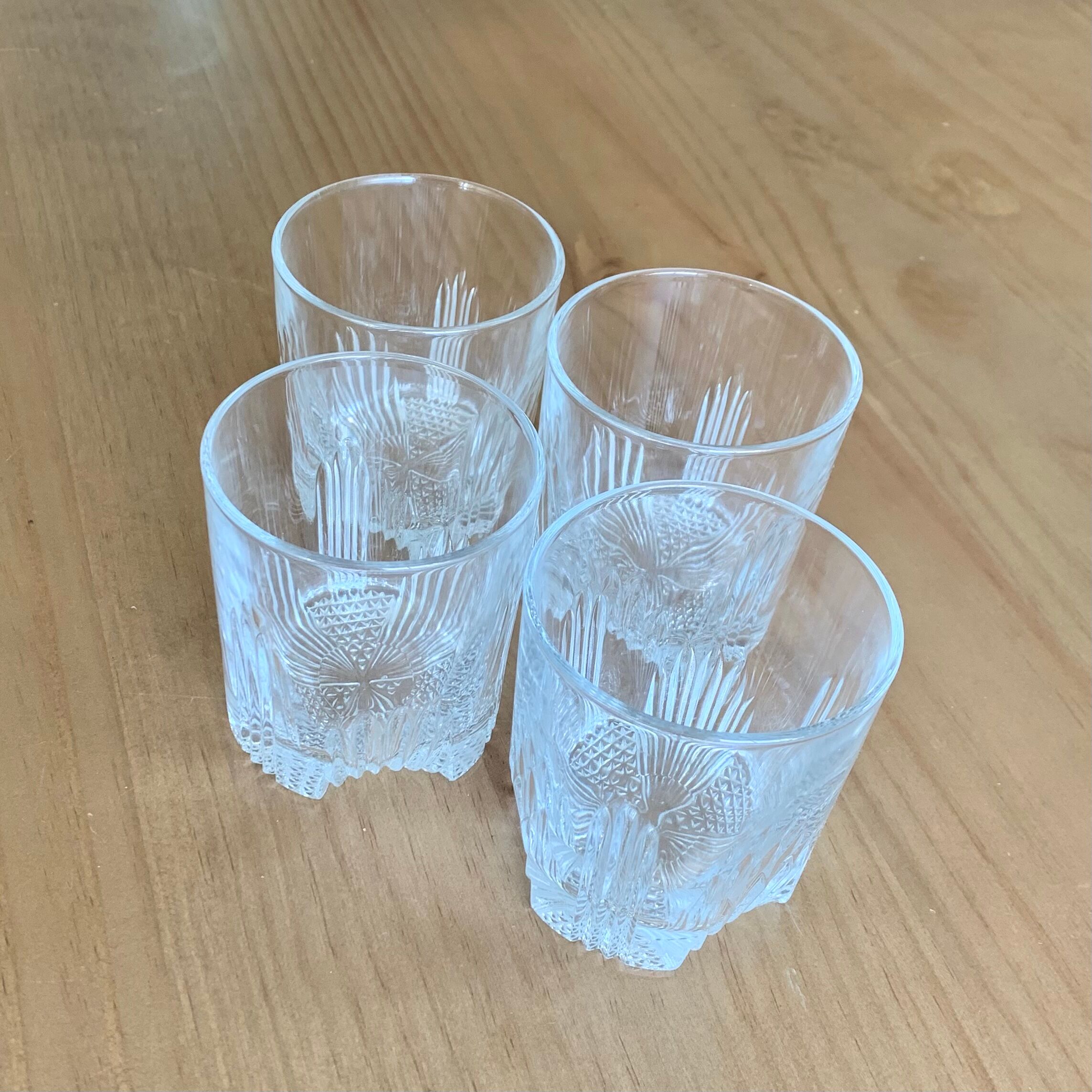 Vintage water glasses