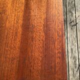 Bedside teak feet compass