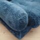 Blue armchair, Italian design, 1970s, production: Italy