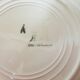 4 vintage Niderviller soup plates, Saumur model 220502