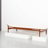 Rare Scandinavian daybed by Kurt Østervig, model 311, in teak, circa 1960.