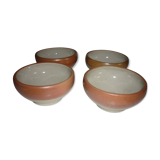 Ceramic bowls emailed edge x4